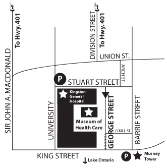 Museum location map 2011