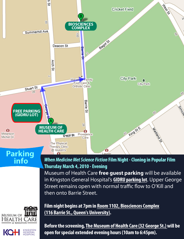 Parking for March Event